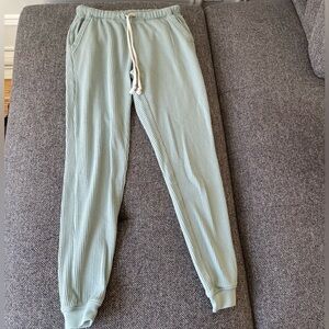 Aerie waffle knit sweatpants